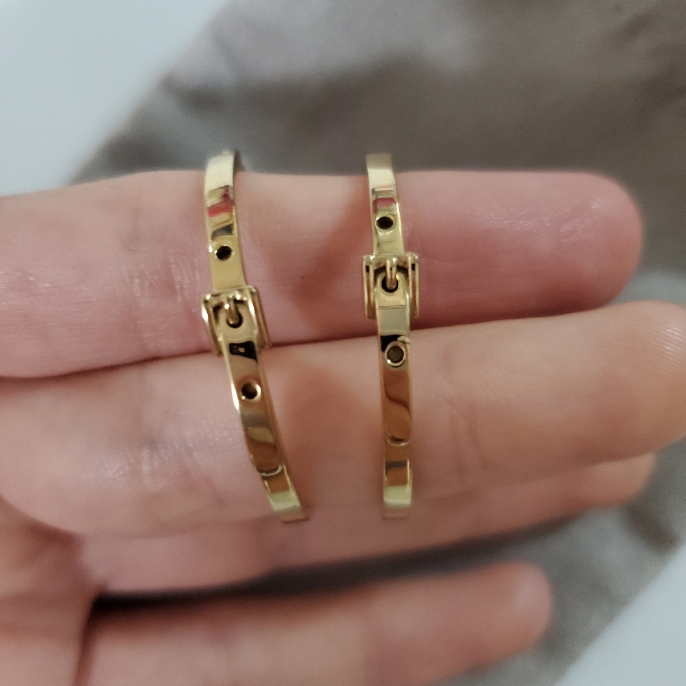 Michael Kors Hoop Earrings - Worn once!